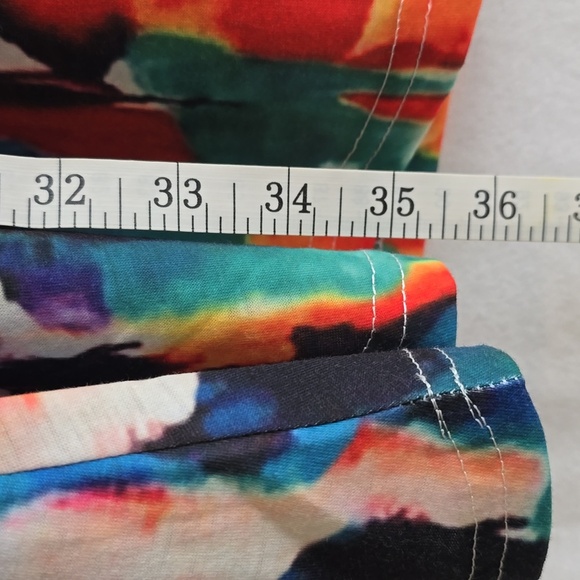 Perfect Summer Printed Round Neck Sleeveless Dress with Pockets - NWOT - Picture 5 of 6